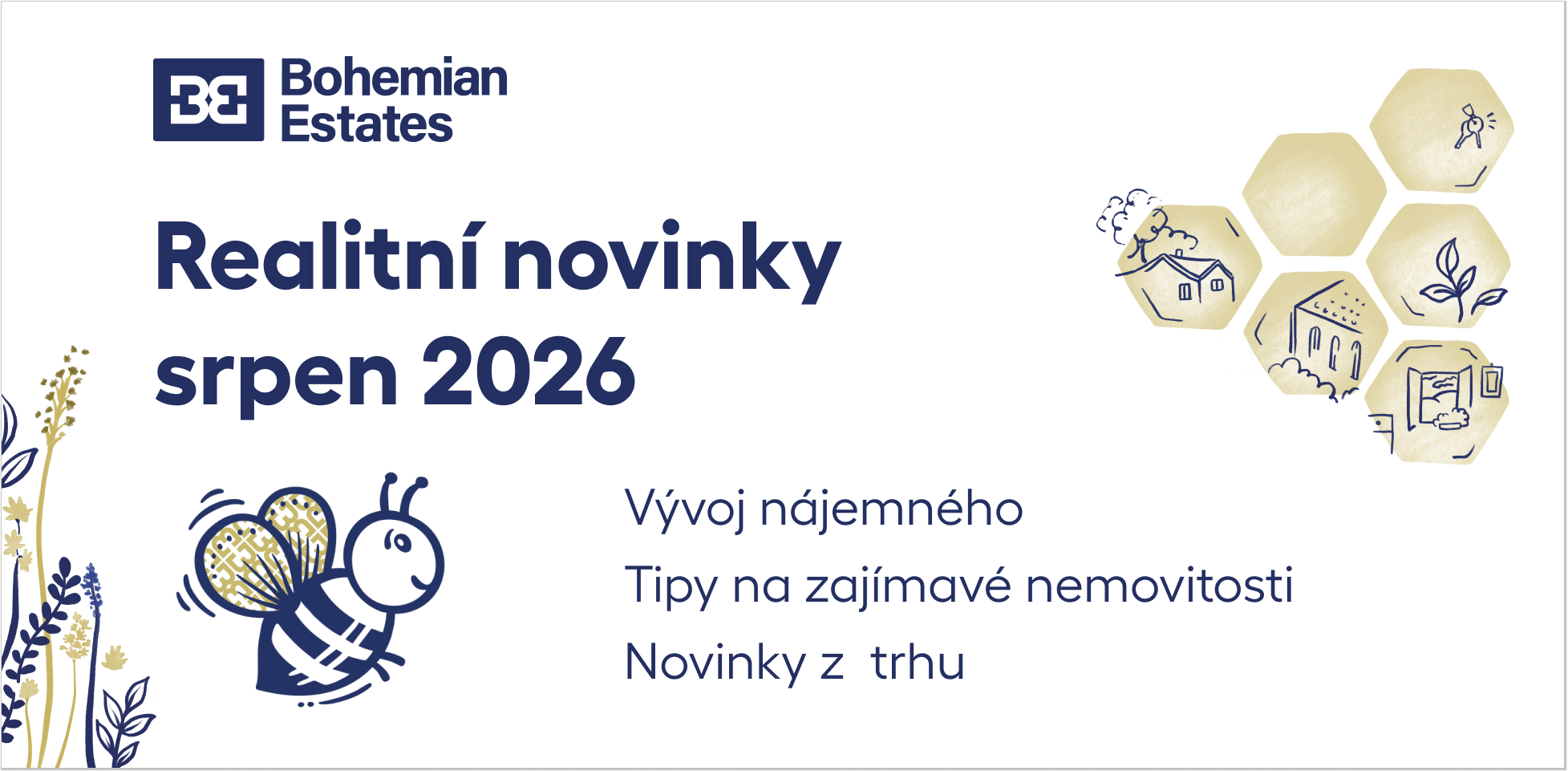 Novinky z realitního trhu - srpen 2026