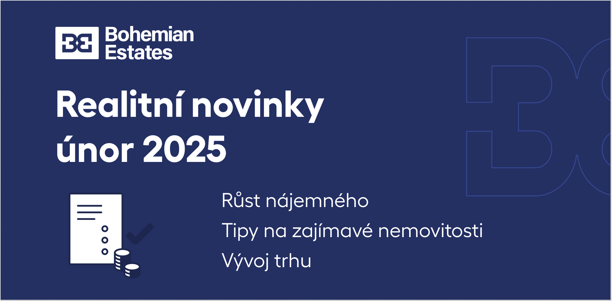 Novinky z realitního trhu - únor 2025