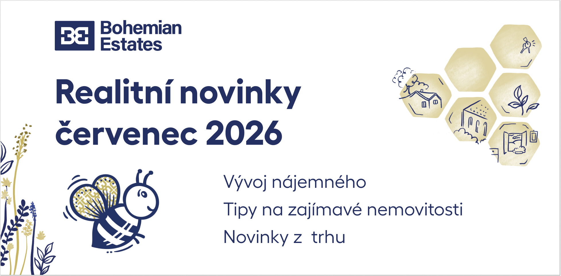Novinky z realitního trhu - červenec 2026